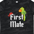 thumbnail image 4 of Inktastic First Mate Pirate with Parrot and Bandanna Boys or Girls Toddler T-Shirt, 4 of 5