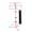 Pink, variant on LeeQinersw Music Sheet Stand Anti Slip Height Adjustable for Performance Band Classroom Black