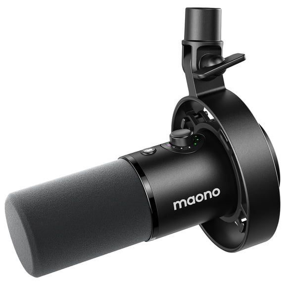 MAONO Dynamic Microphone-XLR USB Podcast Recording Mic with 192kHz/24bit