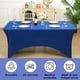 thumbnail image 5 of Mantel rectangular Fixwal azul real de 6 pies, paquete de 3, 5 of 7