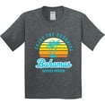 thumbnail image 3 of Inktastic Enjoy the Sunshine Bahamas Summer Paradise Youth T-Shirt, 3 of 5
