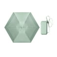 thumbnail image 4 of Mini Folding Umbrella Tiny Pocket Umbrella Small Umbrella Sturdy Lightweight Light Green, 4 of 8