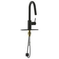 thumbnail image 2 of Ultra Faucets UF14907 Matte Black Euro Collection Single-Handle Kitchen Faucet With Pull-Down Spray, 2 of 4
