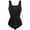 Black, variant on Vaslanda Women's Waist Trainer Seamless Round Neck Tummy Control Shapewear Bodysuit