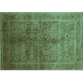 thumbnail image 1 of Ahgly Company Indoor Rectangle Oriental Turquoise Blue Traditional Area Rugs, 3' x 5', 1 of 4