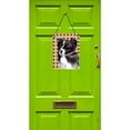 thumbnail image 2 of Border Collie Fall Leaves Portrait Wall or Door Hanging Prints, 2 of 2