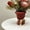 Red, variant on Emdiqzs Flower Vase Home Decor Ceramic Vase With Ribbon Bow Unique Shape Flower Holder For Table Centerpiece Home Decoration Multicolor
