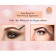 thumbnail image 5 of Pinceles para delineador de ojos en ángulo fino, pincel para delineador de ojos, ángulo plano inclinado ultrafino para herramienta cosmética de belleza, 5 of 5