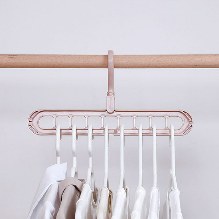 Clothes Hanger Connector Bedroom Wardrobe Storage Space Saving Coat Hook  Plastic Stacking Space Saving Cascading Hangers - Temu