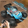 thumbnail image 6 of TXT-MATRIX 1:22 Kids RC Off-Road Truck, 2.4GHz 4WD All-Terrain Toy, Anti-Slip Tires, LED Lights & 22km/h, Pro Remote, 100m Range, Gender-Neutral Gift for Holidays, 6 of 7