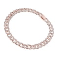 thumbnail image 4 of Mens Cuban Necklace 16 Inch Diamond Jewelry Hip Hop Necklace Miami Cuban Link Chain, 4 of 8