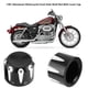 thumbnail image 3 of Tapa de cubierta de perno de aluminio CNC de calidad para eje delantero de motocicleta, sin decoloración, resistencia a altas temperaturas, accesorios de motocicleta, decoración de motocicleta(Negro) EOTVIA NO, 3 of 6
