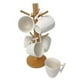thumbnail image 4 of Kit 6 Tazas Porcelana Incluye Base De Madera Porta Tazas, 4 of 4