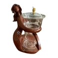 thumbnail image 4 of Abbracc Kung Fu Tea Pot Kung Fu Tea Set Tea Kettle with Infuser Magnetic Teapot Kungfu Glass Tea Set for Office Table Decor Tea House Red, 4 of 9
