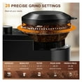 thumbnail image 4 of Automatic Burr Mill Coffee Grinder Electric Coffee Bean Grinding with 28 Adjustable Gears ,Easy to Operate, 4 of 7