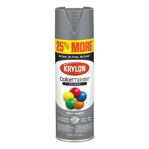 Krylon® ColorMaster Gray Primer, 15Oz