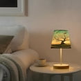 thumbnail image 6 of LED Desk Lamp Whimsical Tree with Swirling Branches Table Nightstand Lamps with 3 Color Temperatures for Home Bedroom Living Room Decor 6x11, 6 of 8