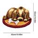 thumbnail image 4 of Kits Alfombras Con Gancho Hilo Ganchillo para DIY Adultos (cachorro Hueso), 4 of 6