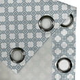 thumbnail image 4 of Ambesonne Traditional Grommet Curtain, Portuguese, 50" x 120", Blue White, 4 of 6