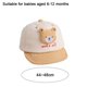thumbnail image 2 of Gorra de béisbol para niños de 6 a 12 meses, sombrero para el sol para niños, duradera, relajada, linda caricatura, 2 of 5