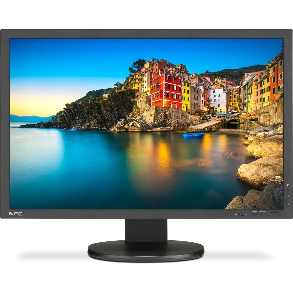 NEC P243WBK Professional sRGB Gamut 24" 1610 IPS Monitor, Black (Used