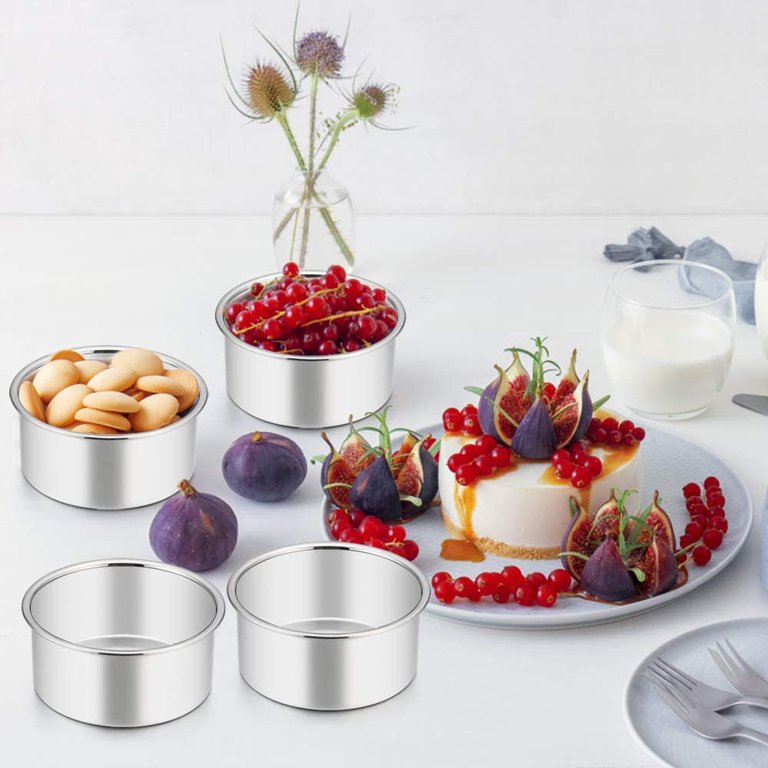 Wilton Mini Cake Pans 4/Pkg - Round 4