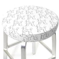 thumbnail image 3 of Fotbe Poodle Dog Stool Covers Round,Waterproof Round Bar Stool Covers Bar Chair Covers Washable Stool Cushion Slipcover for 12-14 Inch Chair-, 3 of 7
