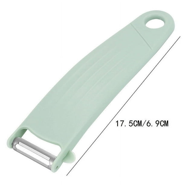 Pisexur Batería de cocina Pelador de frutas y verduras, cuchillo de cocina para pelar, molinillo multifuncional de jengibre y ajo. para la cocina del hogar