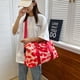 thumbnail image 3 of Bolsa Impermeable de Punto de Vaca Rojo Sandía, Bolso de Viaje de Gran Capacidad Plegable, 3 of 6