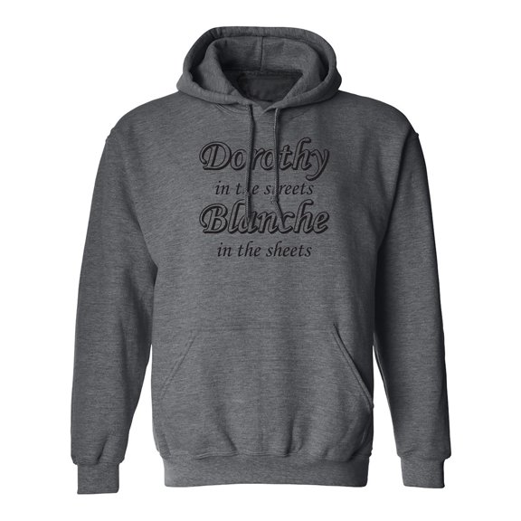 Dorothy In The Streets Adult Hooded Sweatshirt