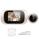 thumbnail image 2 of 2.8in TFT LCD, IR Night Vision Almacenamiento Cíclico Puerta Mirilla Cámara Visual Door Visor Para Apartamento Camera Dimedura Ding Dong Smart Access Control SystemGold, 2 of 7