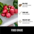 thumbnail image 5 of Pre-cut Refrigerator Gasket, Waterproof Washable Shelf Gasket, Non-slip, Slow Leakage, Refrigerator Drawer, BPA-free, Glass Shelf Gasket, Suitable for Drawer, 5 of 8