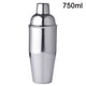 thumbnail image 1 of Juego de 3 piezas de coctelera profesional de barra de acero inoxidable con coctelera de 550 ml / 750 ml + taza medidora + cuchara de barra Zhivalor  2034129-2, 1 of 9