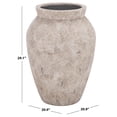 thumbnail image 4 of Safavieh Bolton Large Antique White Ficonstone Plant Pot, 4 of 7