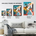 thumbnail image 3 of Artery8 Mexican Village Cactus Colourful Hispanic Latino Living Room Bathroom Unframed Wall Art Print Poster Home Decor, 3 of 5