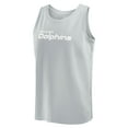 thumbnail image 2 of Men's Fanatics Gray Miami Dolphins Elements Tank Top, 2 of 3