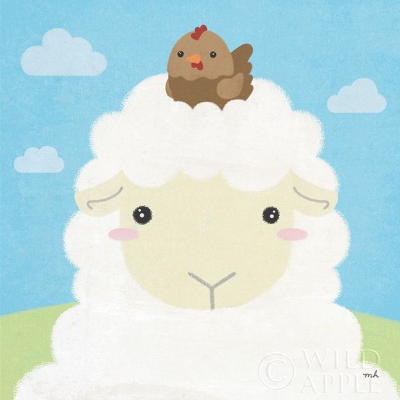 Barn Buddies III Poster Print by Moira Hershey