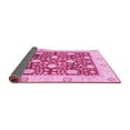 thumbnail image 2 of Ahgly Company Indoor Rectangle Oriental Pink Traditional Area Rugs, 8' x 12', 2 of 4