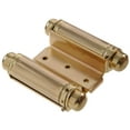 thumbnail image 1 of The Hillman Group 852546 3" Double Acting Spring Hinge - Satin Brass Finish, 1 of 2