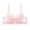 Pink, variant on Strapless Bra for Big Busted Women Lace Lingerie Wire Free Bra Sexy Underwear Gathered Bra Underwear Shapewear for Women on Clearance
