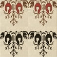 thumbnail image 1 of Ahgly Company Machine Washable Indoor Square Transitional Sienna Brown Area Rugs, 5' Square, 1 of 7