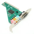 thumbnail image 1 of LAFGUR PCI Built-in Sound Card 4 Channel 120dB Duplex Playback Model HT8738, 1 of 8