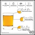 thumbnail image 2 of Vikko 1.9 Oz Shot Glasses Drinkware for Liquor & Espresso 6-Pc Shot Glass Set, Chile, 2 of 2