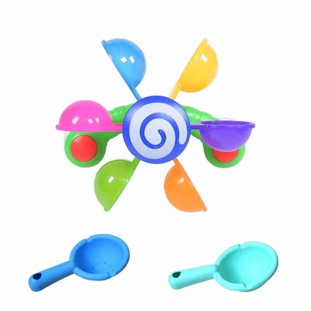 Baby bath water toy,Sassy Whirling Waterfall Suction Toy for Bathtime - Stem - Ages 12+ Months