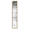 thumbnail image 2 of ArtToFrames 9" x 53" Silver with Black Lip Picture Frame, 9x53 inch Multi Wood Poster Frame (WOM-5193),  Pack, 2 of 7