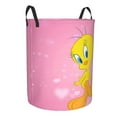thumbnail image 2 of Looney Tunes Tweety Large Laundry Hamper Collapsible Laundry Basket With Handles, Tall Storage Basket For Blanket, Toys, Dirty Clothes In Living Room, Bedroom, Bathroom, Nursery, 2 of 7