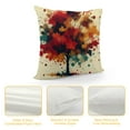 thumbnail image 4 of COMIO Decorative Autumn Fall Throw Pillow Cover Maple Leaf Bicycle Tree Umbrella Cushion Case Shell Happy Fall Pillow Case for Car Sofa Bed Couch, 4 of 5