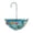 Blue-B, variant on Nnndbs Wall Hanging Planter with Hook, No Drill Flower Pot for Outdoor Indoor, Art Upside Down Design for Succulents Balcony