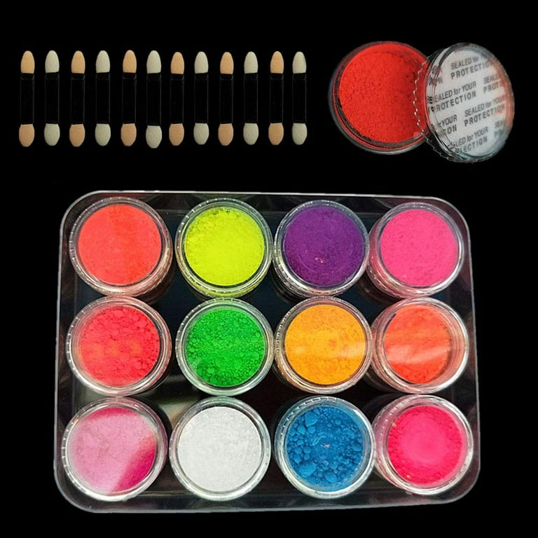 Nailycious - Neon Pigment Powder for nail art and makeup