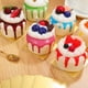 thumbnail image 5 of WORGEOUS 100 hojas de mini pastel cuadrado bases bandejas de cartón de pastel de mousse bases de pastel suministros de decoración de pastel, 5 of 9